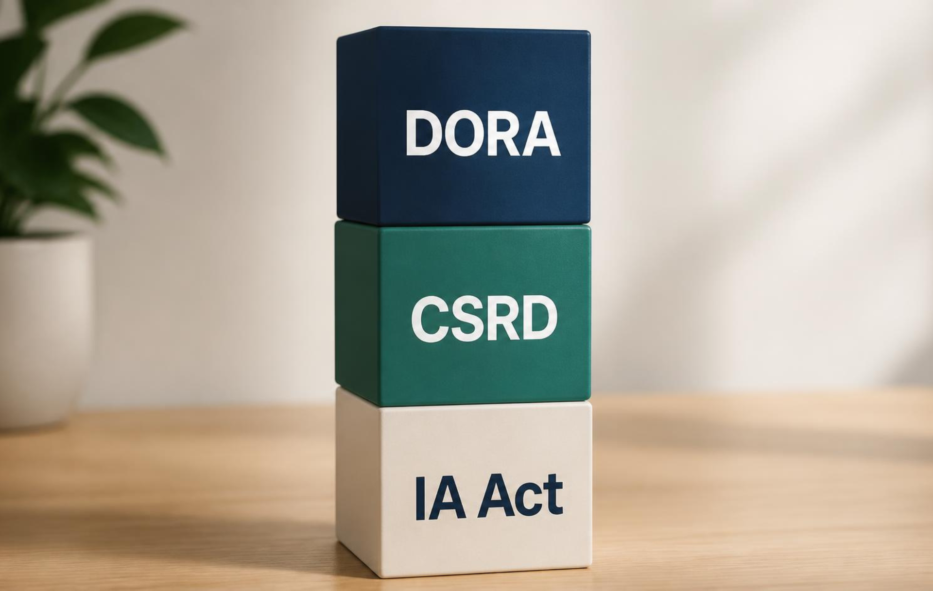 DORA, CSRD, IA Act